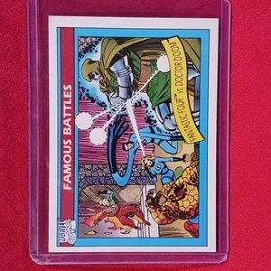 FANTASTIC FOUR vs DOCTOR DOOM Marvel 1990 Universe #90